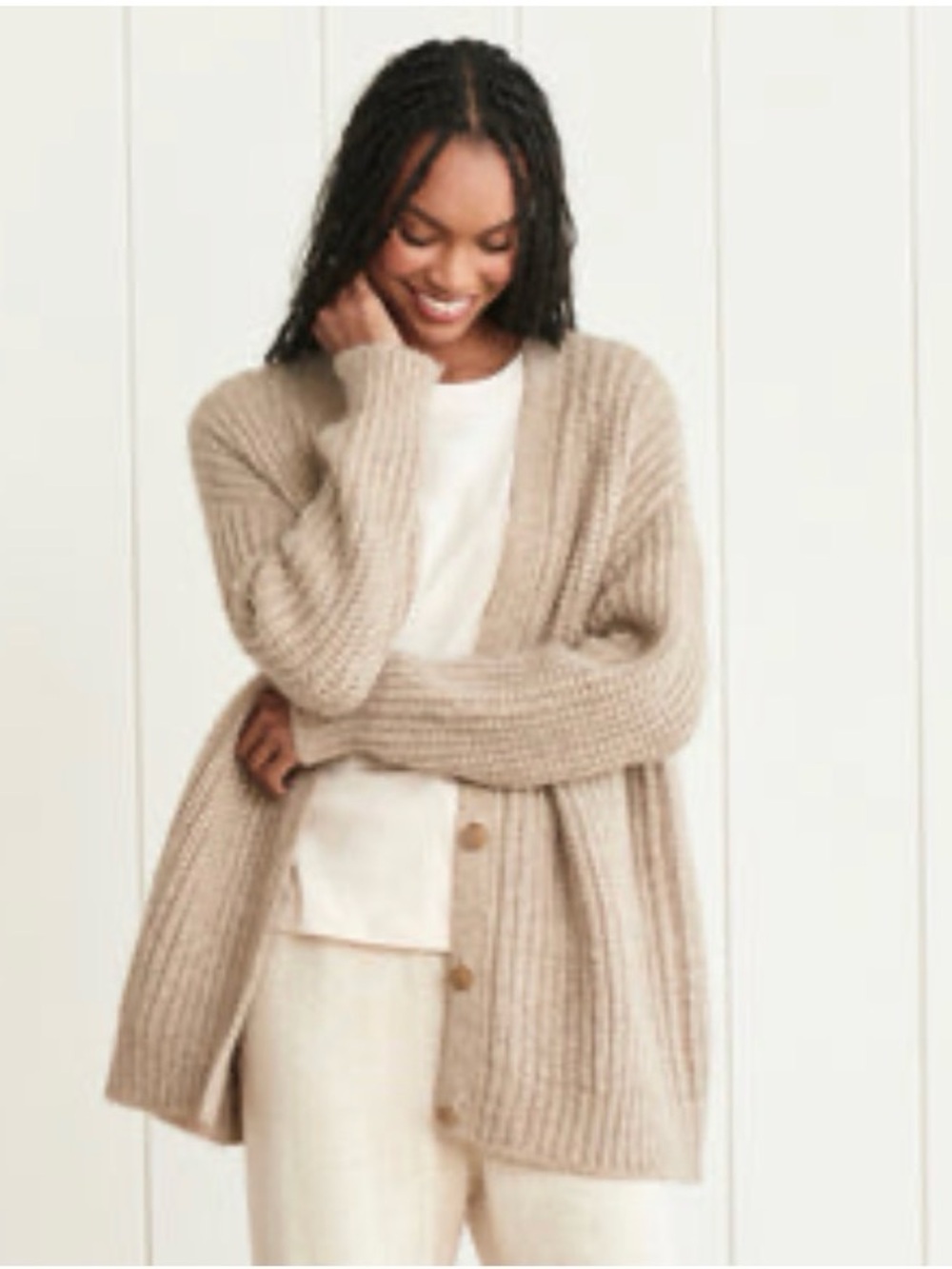 Jenni Kayne Alpaca Cocoon Cardigan